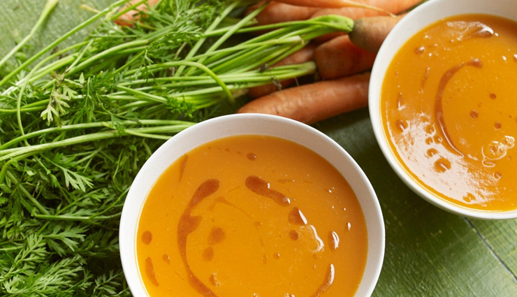 delicious and high calorie butter carrot soup,food,easy recipe,hunger struck