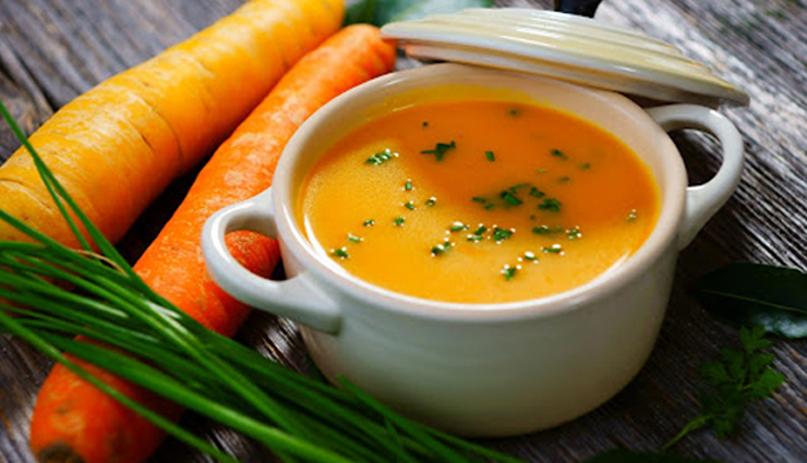 Recipe- Delicious and High Calorie Butter Carrot Soup
