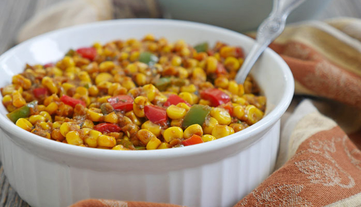 capsicum corn masala,capsicum recipe,corn recipe,main course recipe