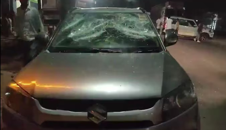 कांग्रेस के अमेठी कार्यालय पर हमला, कारों में तोड़फोड़, भाजपा के गुंडों पर आरोप