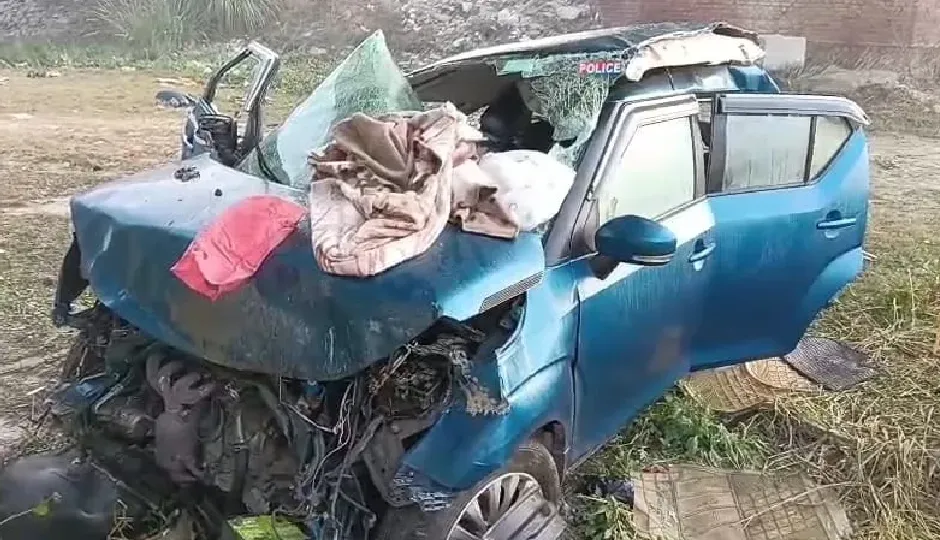 मेरठ में दबिश पूरी कर लौट रही पुलिस की कार हिंडन नदी में गिरी, हेड कांस्टेबल समेत दो की मौत