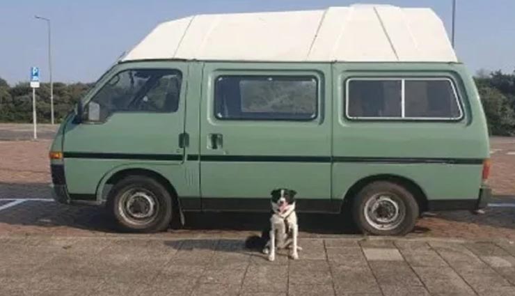 weird news,weird incident,weird idea,a old campervan into home