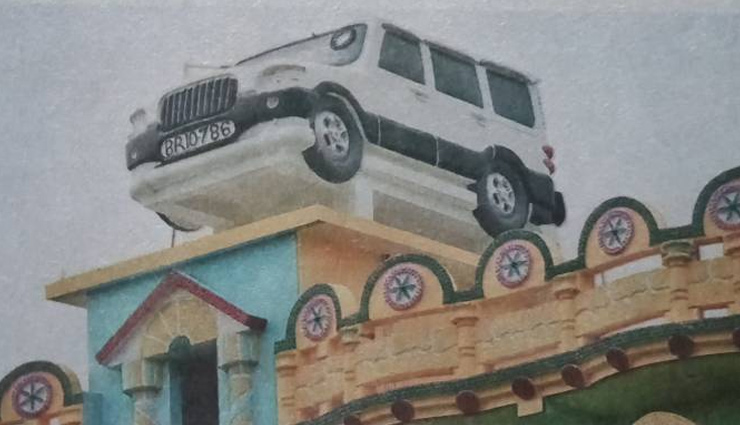 bihar,scropio,tank,anand mahindra shared pic,weird news