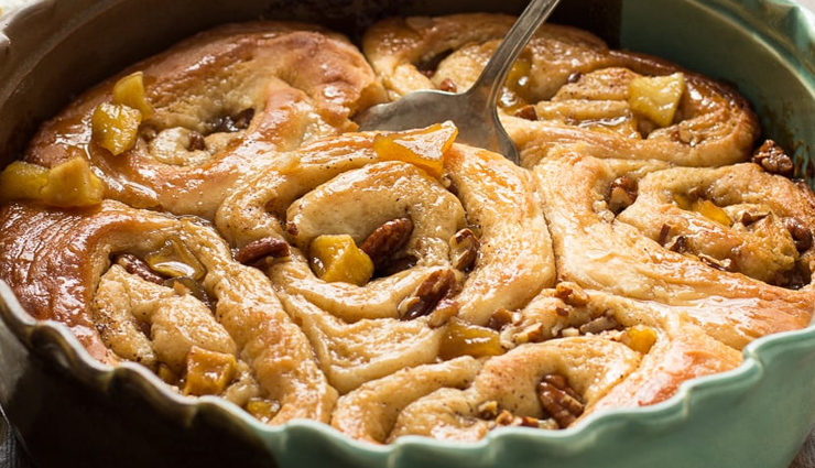 Recipe- Caramel Apple Cinnamon Rolls To Fall For