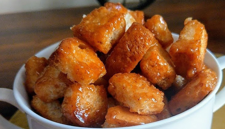 बच्चों के लिए बनाना है कुछ टेस्टी ब्रेकफास्ट, सिर्फ 15 मिनट में तैयार करें 'कैरमल ब्रेड पॉपकॉर्न' #Recipe