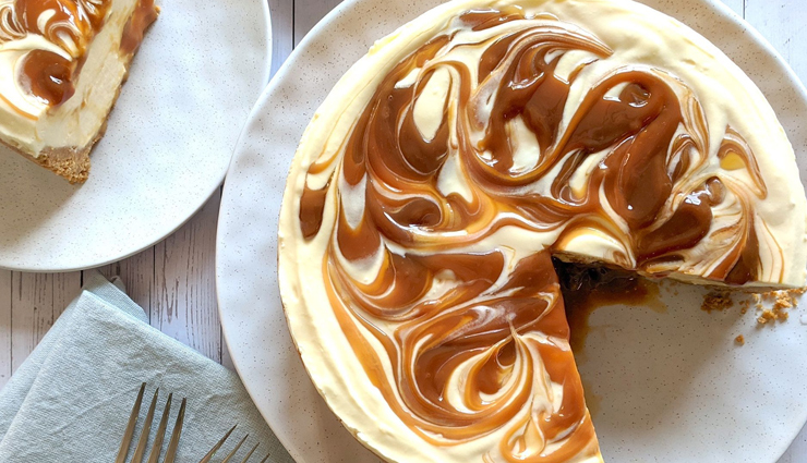 Recipe- Gluten Free Vegan Caramel Cheesecake
