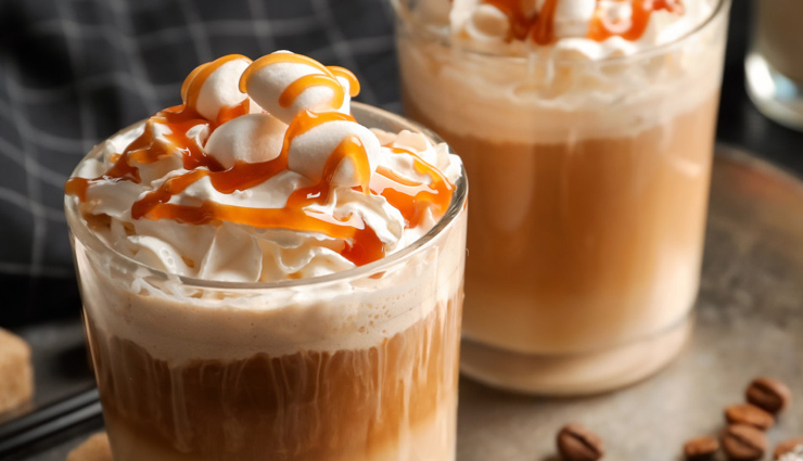 summer recipe,homemade caramel latte,latte recipe,drinks recipe,summer recipe