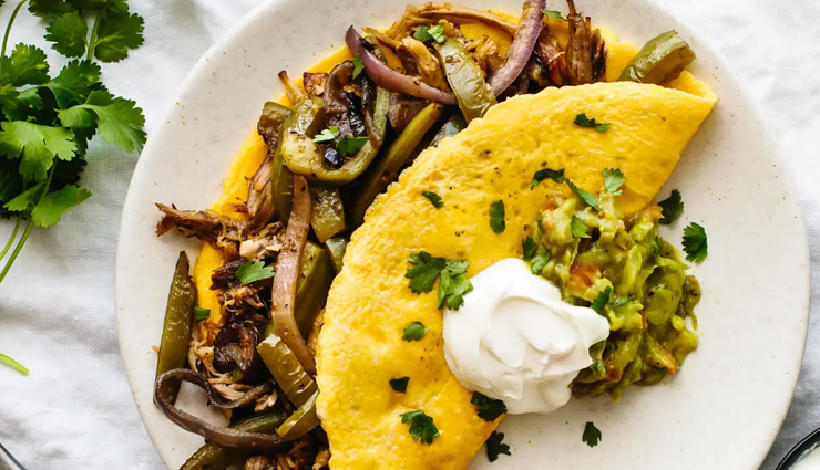 Recipe- Full of Mexican Flavors Carnitas Omelette

