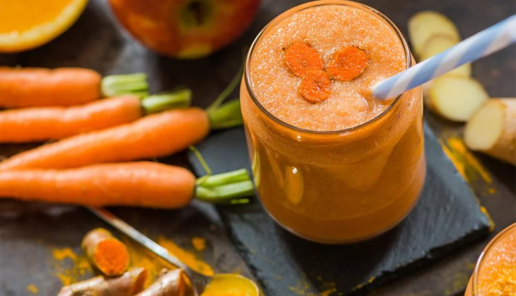 carrot and turmeric smoothie,hunger struck,food,easy recipe