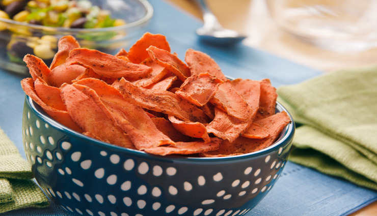 शाम की चाय का मजा दोगुना कर देंगे Carrot Chips #Recipe 