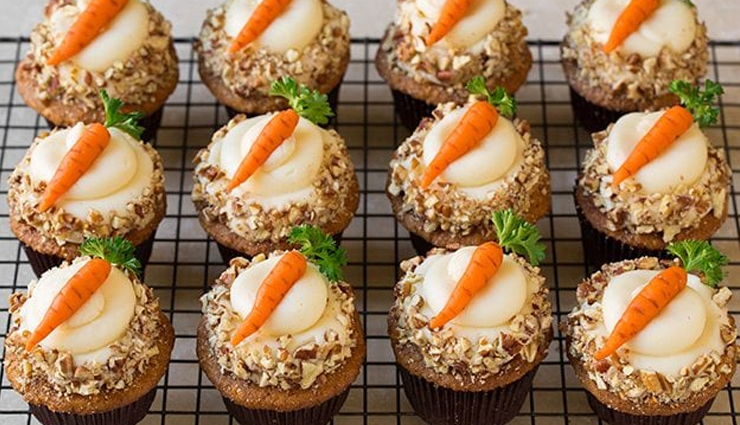 carrot cake cupcakes,hunger struck,food,easy recipe