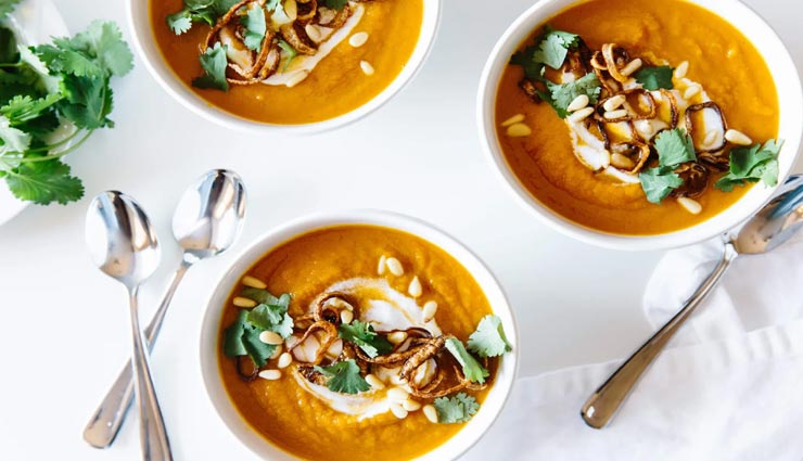 carrot ginger soup recipe,recipe,recipe in hindi,special recipe ,गाजर अदरक सूप रेसिपी, रेसिपी, रेसिपी हिंदी में, स्पेशल रेसिपी