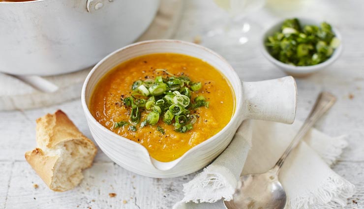 हल्की भूख को शांत करता हैं गाजर अदरक का हेल्दी सूप #Recipe