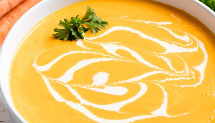 carrot ginger soup,carrot ginger soup recipe,hunger struck,food,easy recipe