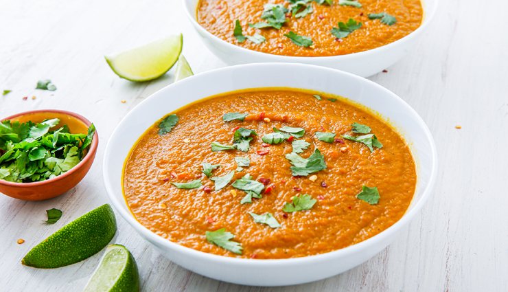 Recipe- Mouthwatering Carrot and Coriander Soup