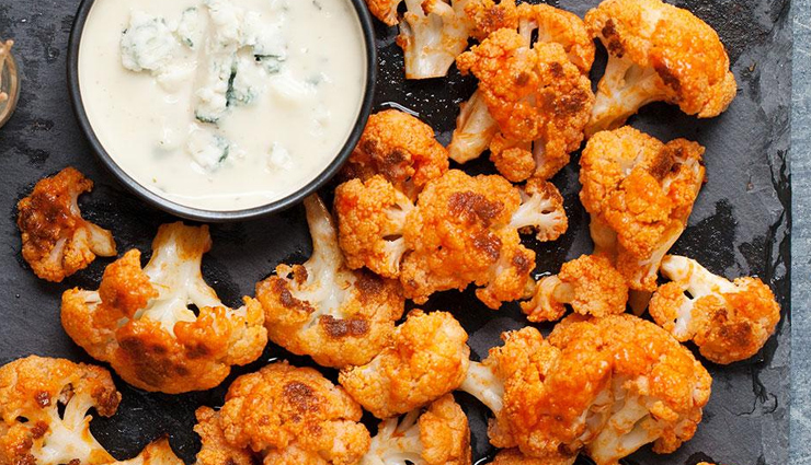 Recipe- Cauliflower Buffalo Bites