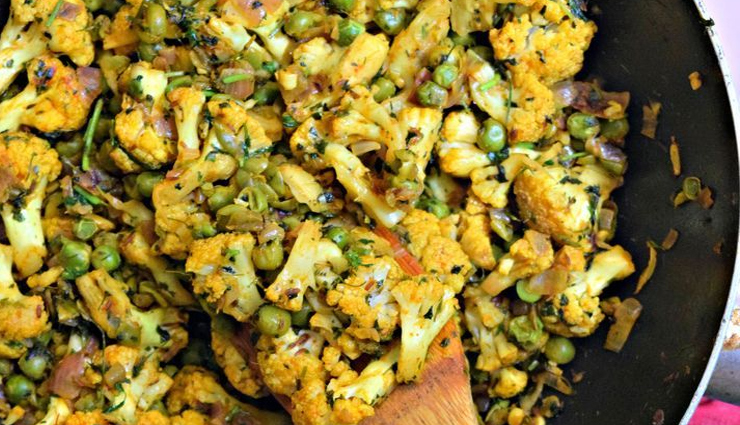 fenugreek cauliflower fry,hunger struck,food,easy recipe