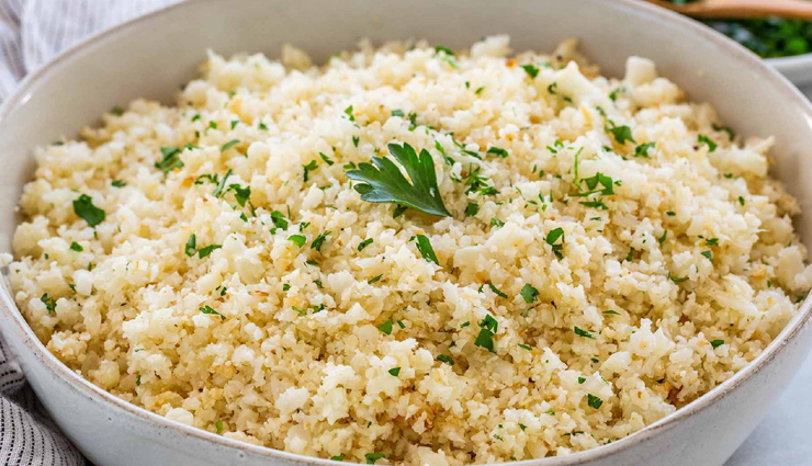 Recipe- Healthy To Eat Spiced Cauliflower Rice
