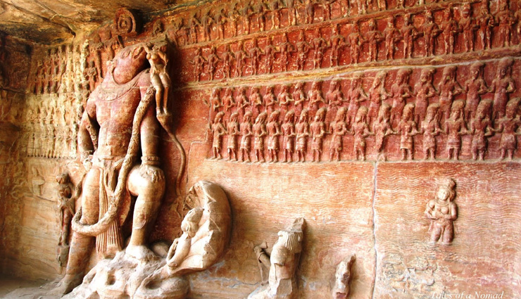 ajanta ellora caves,bagh caves,bhimbetka caves,udayagiri caves,elephanta caves,caves in india,places in india