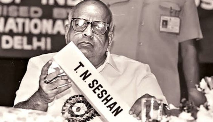 PM Narendra Modi condoles death of former CEC TN Seshan