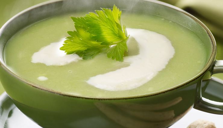 Recipe- Fresh and Light Cream of Celery Soup