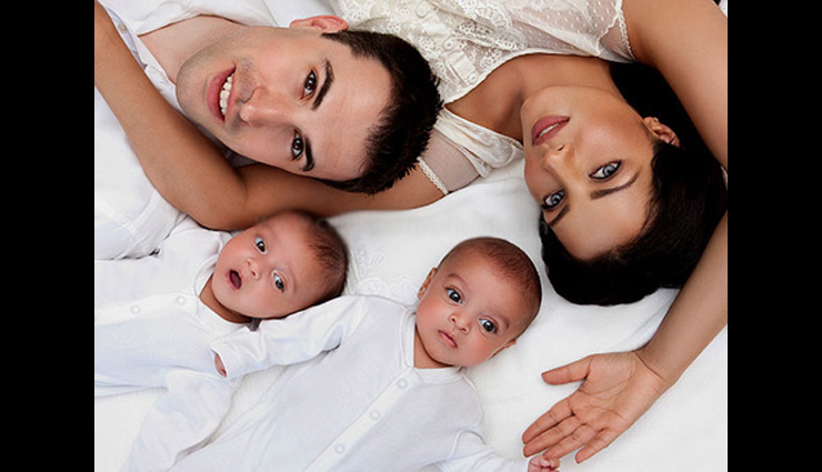 5 celebrities with twins kids,brad pitt and angelina jolie,george clooney and amal alamuddin,sanjay dutt and manyata dutt,shatrugan sinha and poonam sinha,celina jaitley and peter haag