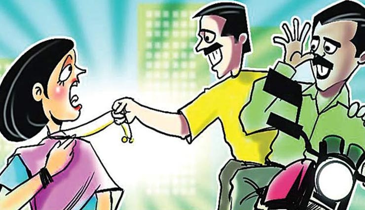 जयपुर : बाइक पर सवार हो महिलाओं के गले से लूटते थे चेन, गिरफ्तार हुए दो आरोपी 