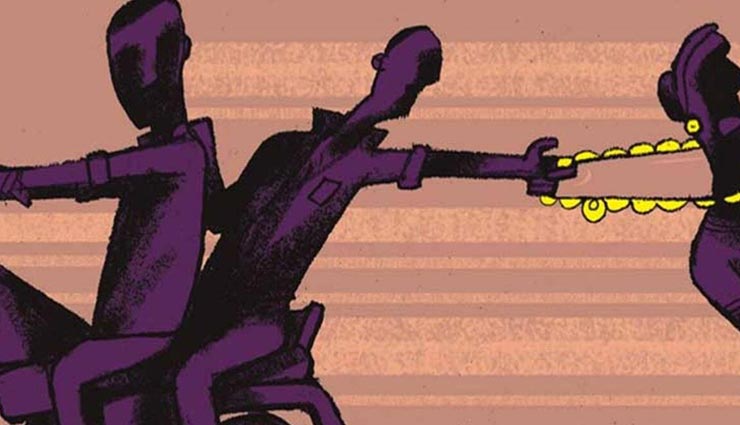 जोधपुर : बेखौफ बदमाश खुलेआम दे रहे वारदात को अंजाम, वृद्ध के गले से चेन झपट ले गया बदमाश