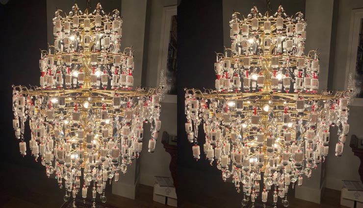 नर्स ने कर डाला कमाल, कोरोना वैक्सीन की खाली शीशियों से बनाया ऐसा झूमर कि देखते रह गए लोग 