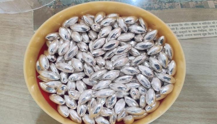 चित्तौड़गढ़ : श्रीसांवलिया सेठ के दरबार में भक्तों ने चढ़ाया चांदी का रथ, बांसुरी, घोड़े और गेहूं के दाने news,latest news,news in hindi,local news,rajasthan,chittorgarh