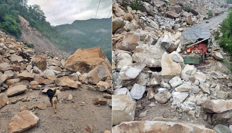 हिमाचल : बारिश और भूस्खलन ने बढ़ाई आमजन की चिंता, बंद हुआ चंडीगढ़-मनाली नेशनल हाईवे