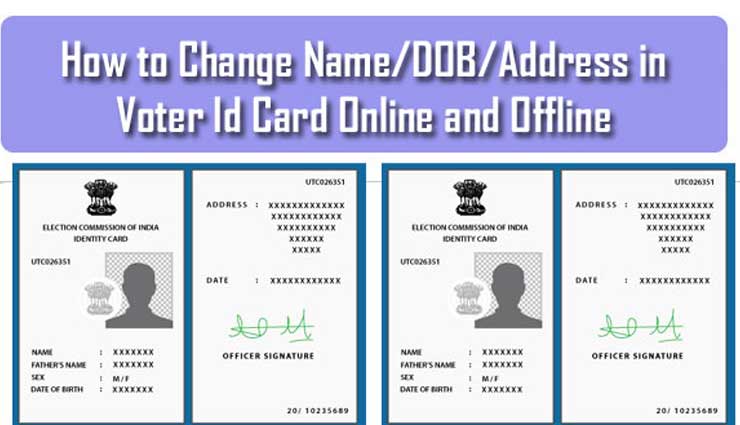 How to make Changes to your Details in the Voter ID