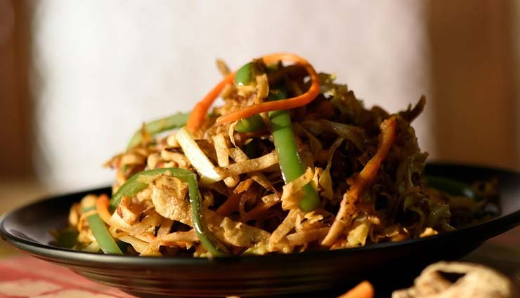 chapati noodles,chapati recipe,noodles recipe