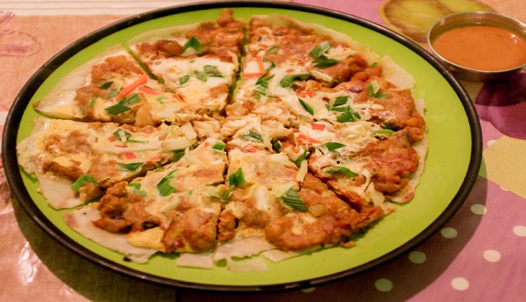 नॉनवेज पसंदीदा लोग ले नेपाली पिज्ज़ा 'चटमारी' का स्वाद #Recipe