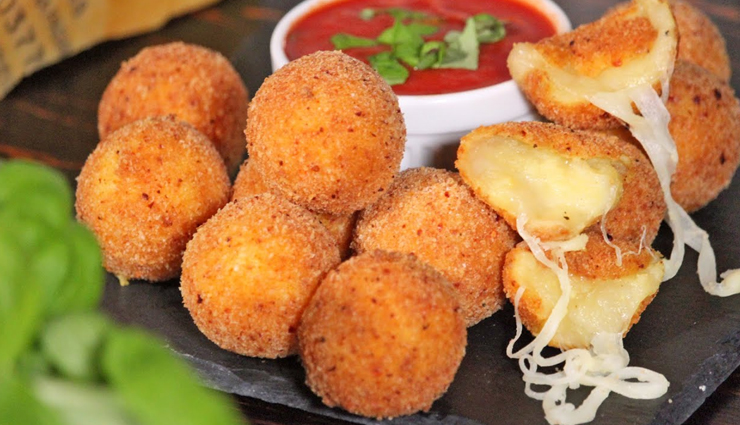 गर्मागर्म क्रिस्पी चीज बॉल्स बढ़ाएगी सर्दियों में ब्रेकफास्ट का मजा #Recipe cheese ball recipe,recipe,recipe in hindi,special recipe