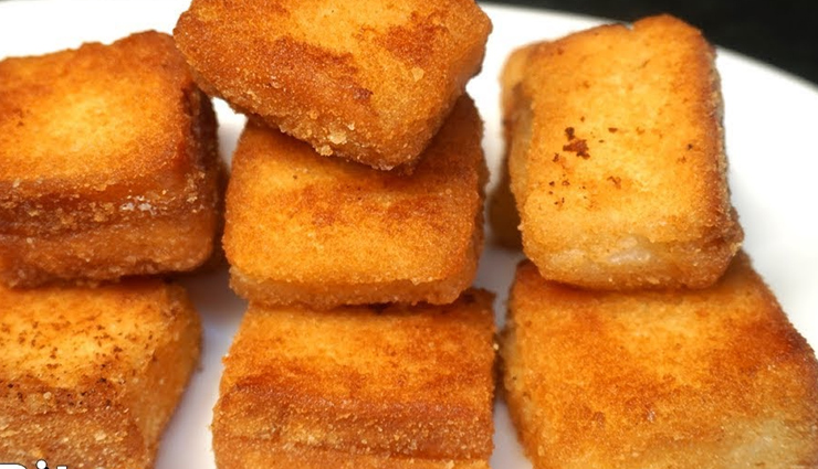 Recipe- Wonderfully Crispy Sharp Cheese Bread Bites
