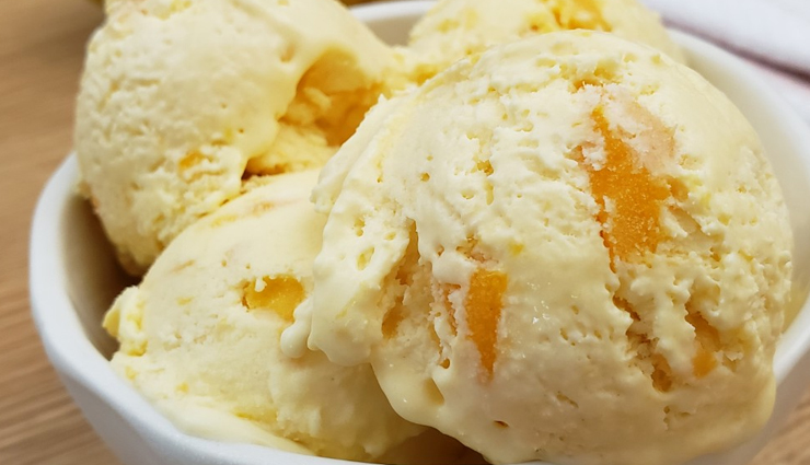 mango cheesecake ice cream,easy recipes,icecream recipe,hunger struck,food,desert recipe