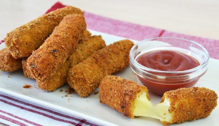 शाम के समय स्पेशल स्नैक्स में बनाए चीज़ फिंगर्स #Recipe 