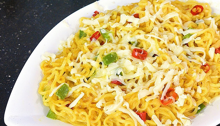 cheese maggi,maggie recipe,snacks recipe