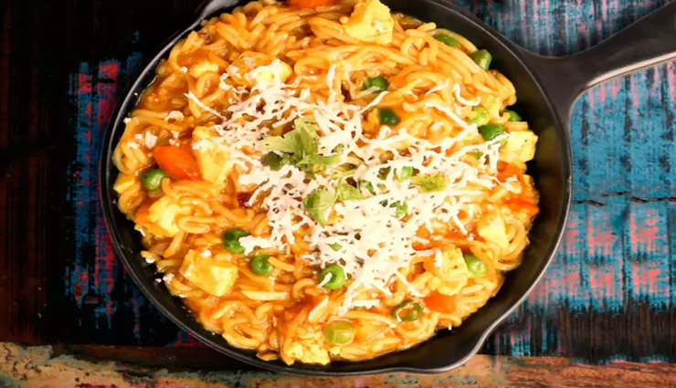 स्ट्रीट स्टाइल चीज मैगी का बेहतरीन स्वाद अब मिलेगा घर पर #Recipe 