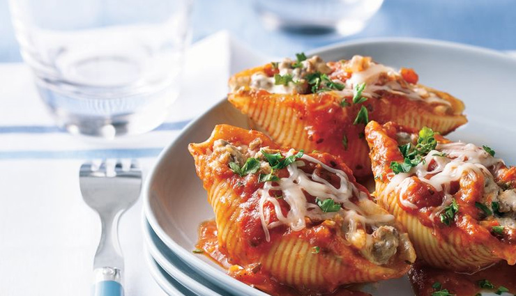 Recipe- Cheese Stuffed Giant Shells