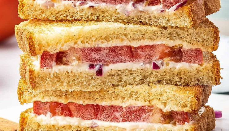 रोजाना एक जैसे नाश्ते से ऊब गए हैं तो ट्राई करें चीज टोमैटो सैंडविच, टेस्ट में हिट है ये डिश #Recipe cheese tomato sandwich,cheese tomato sandwich tasty,cheese tomato sandwich healthy,cheese tomato sandwich breakfast,cheese tomato sandwich ingredients,cheese tomato sandwich recipe,cheese,tomato