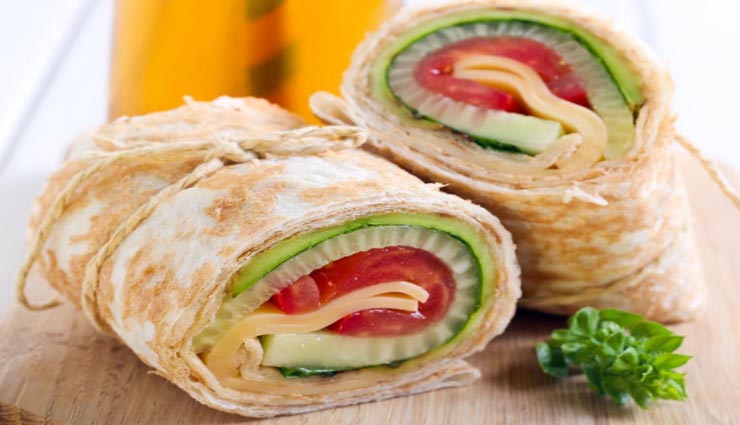 चीज़ी रैप का लजीज स्वाद चखकर मुंह से निकलेगा वाह, बनाना बेहद आसान #Recipe