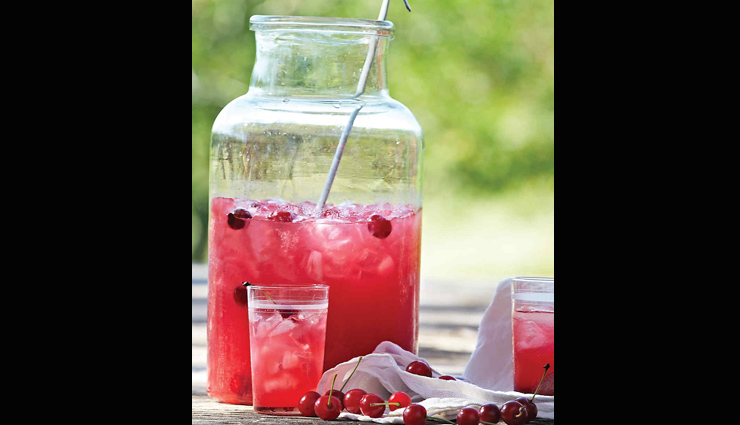 Ramadan 2018- Cherry lavender lemonade