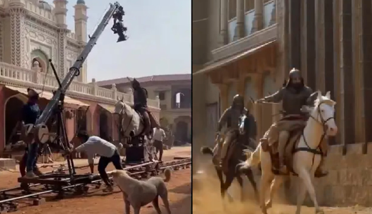 विक्की कौशल के 'छावा' सेट से असली घोड़े पर सवारी का BTS वीडियो वायरल, 'नकली घोड़े' के दावे को किया खारिज – Video