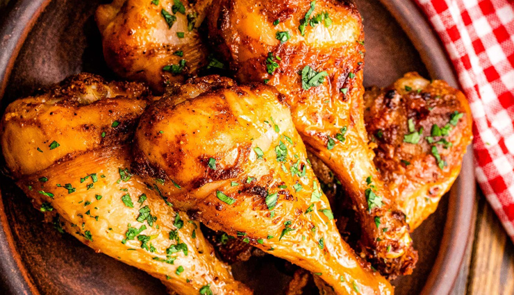 Recipe- Crispy and Juicy Baked Chicken Legs