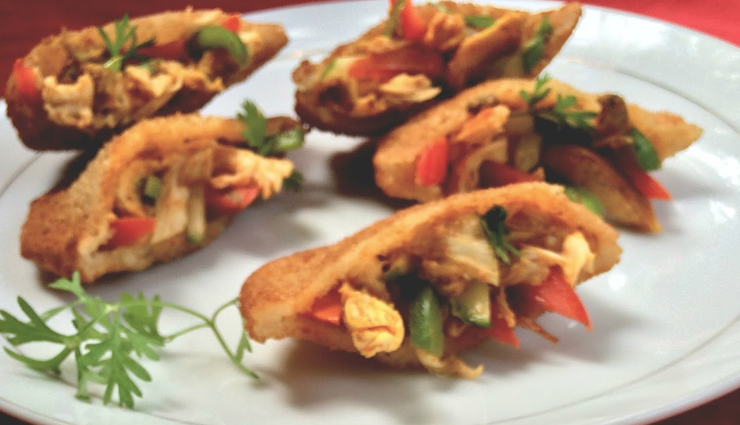 chicken filled bread pockets,hunger struck,food,easy recipe
