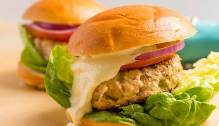 chicken cheesy burger,burger recipe,chicken recipe,snacks recipe