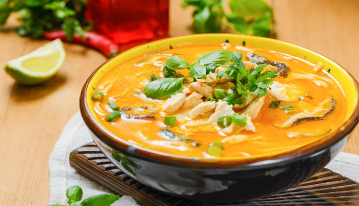 chicken coconut soup,soup recipe,chicken recipe