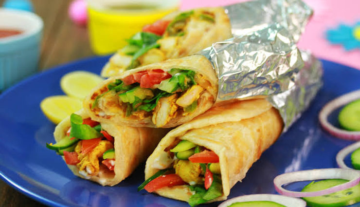Recipe- Chicken Kathi Roll